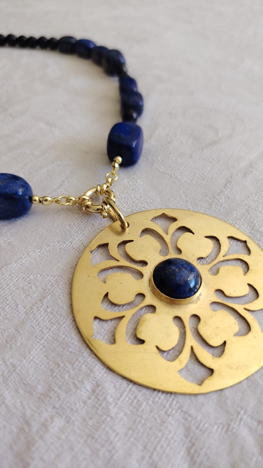 Collar Azul Imperio vista 3