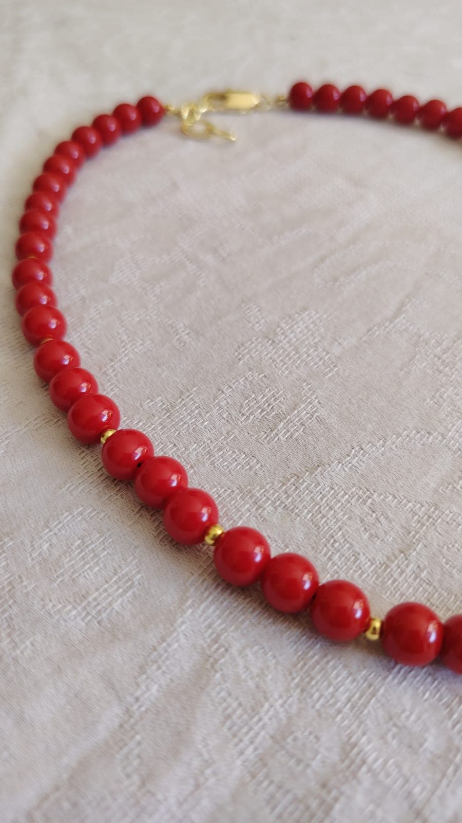 Collar Jade Fuego vista 2