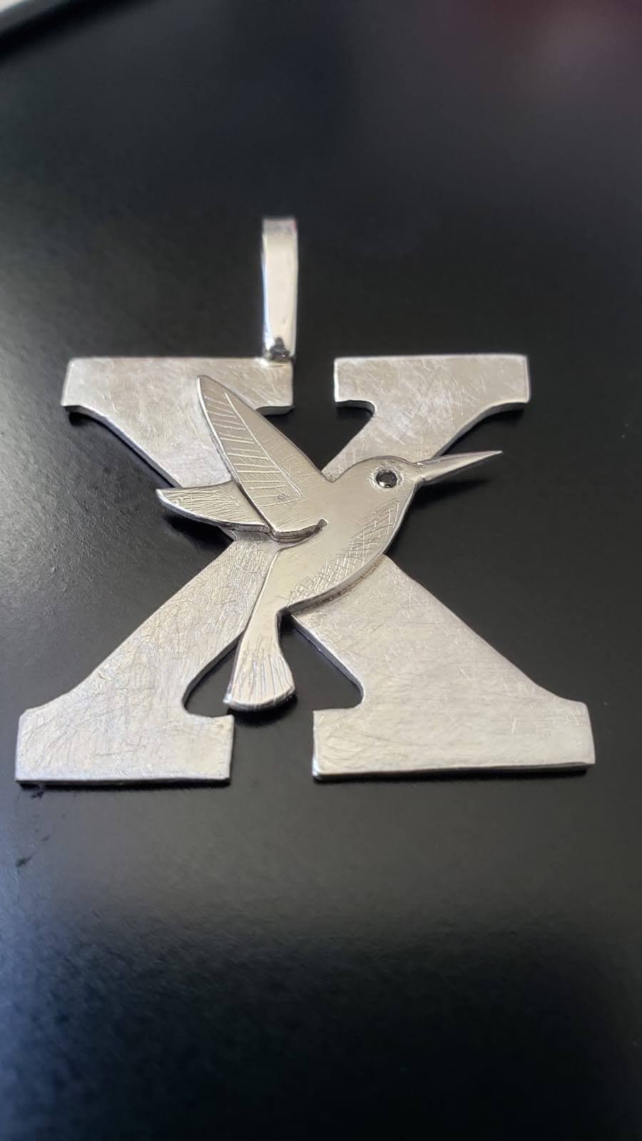 Colgante Inicial Colibrí vista 2