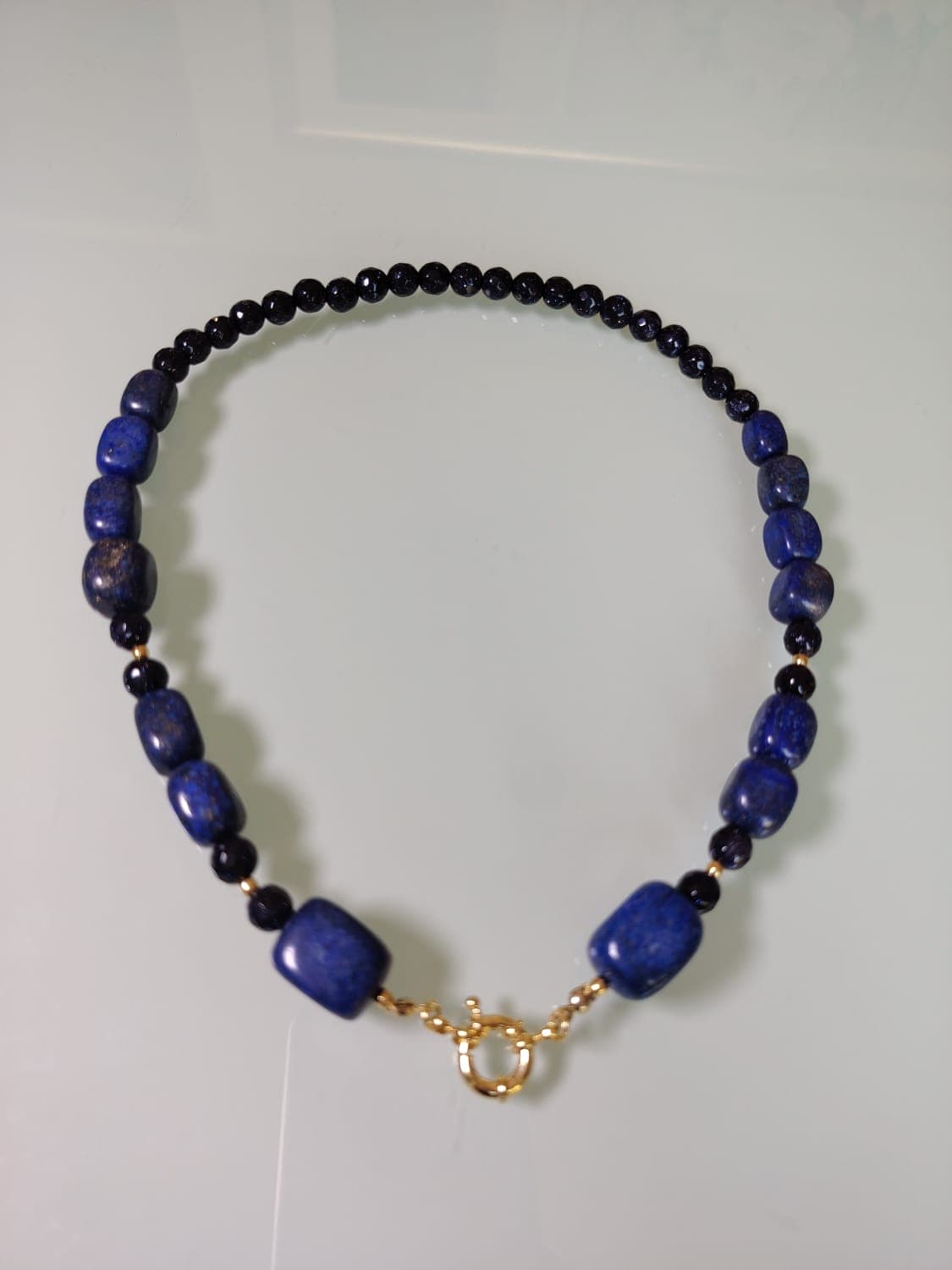 Collar Lapislázuli Azul Oscuro vista 3