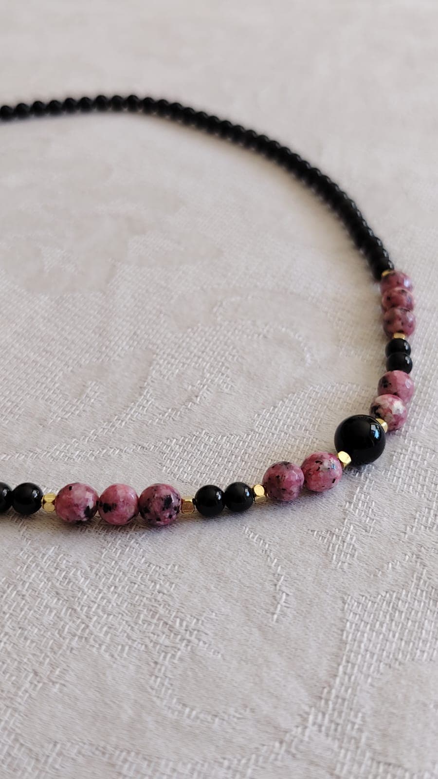 Collar Noche Rosé