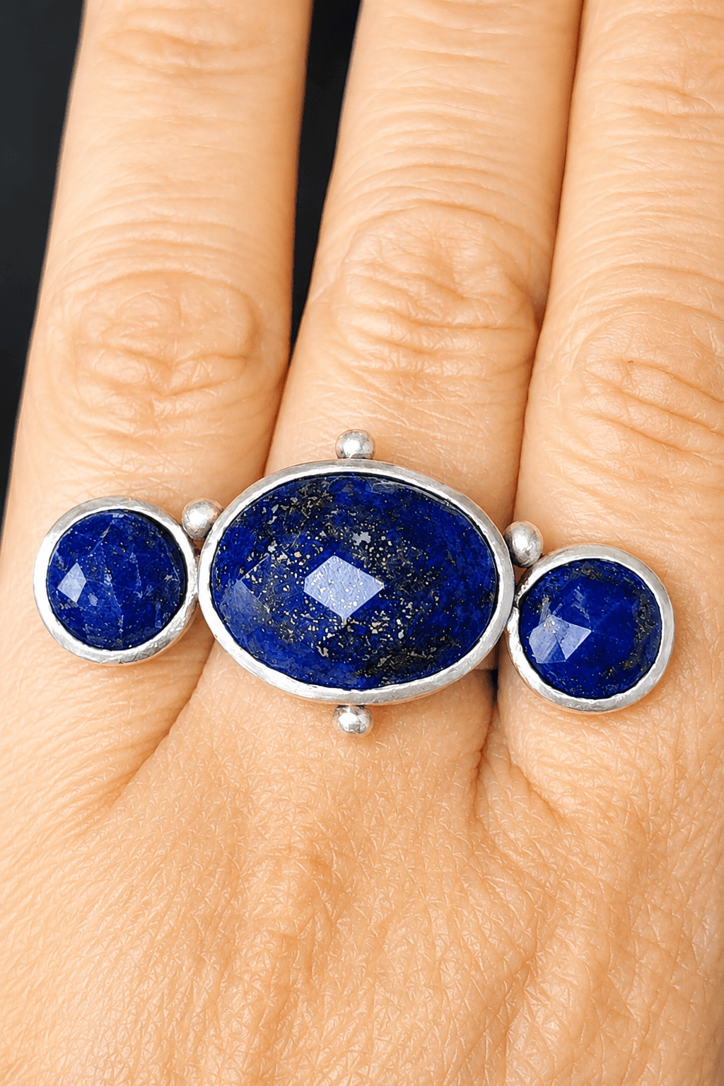 Anillo Azul Profundo